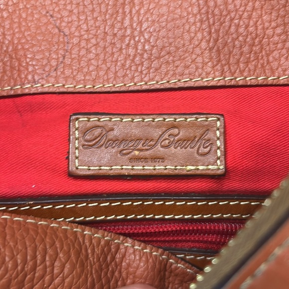 Dooney & Bourke Leather Crossbody Bag With Charms Terracotta - Picture 3 of 15